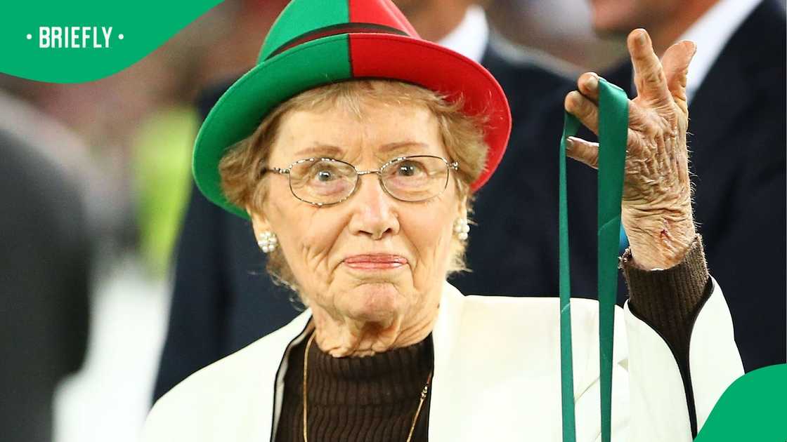 Joyce Churchill, Clive Churchill, 2014 NRL Grand Final. Joyce Churchill, Clive Churchill, 2014 NRL Grand Final.