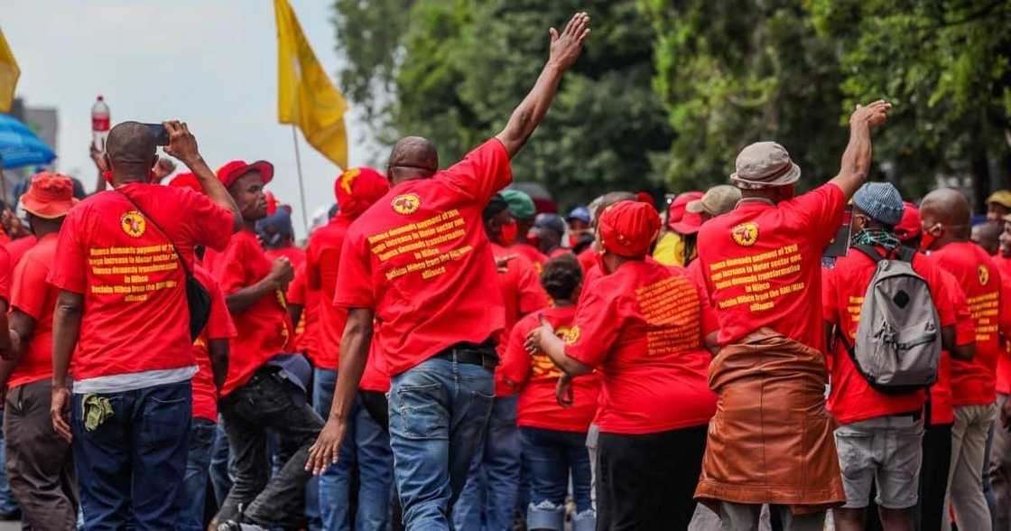 Numsa strike, NEASA, 4.28%, 8% increase demanded