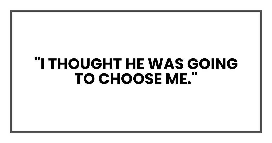 I THOUGHT HE WAS I THOUGHT HE WAS