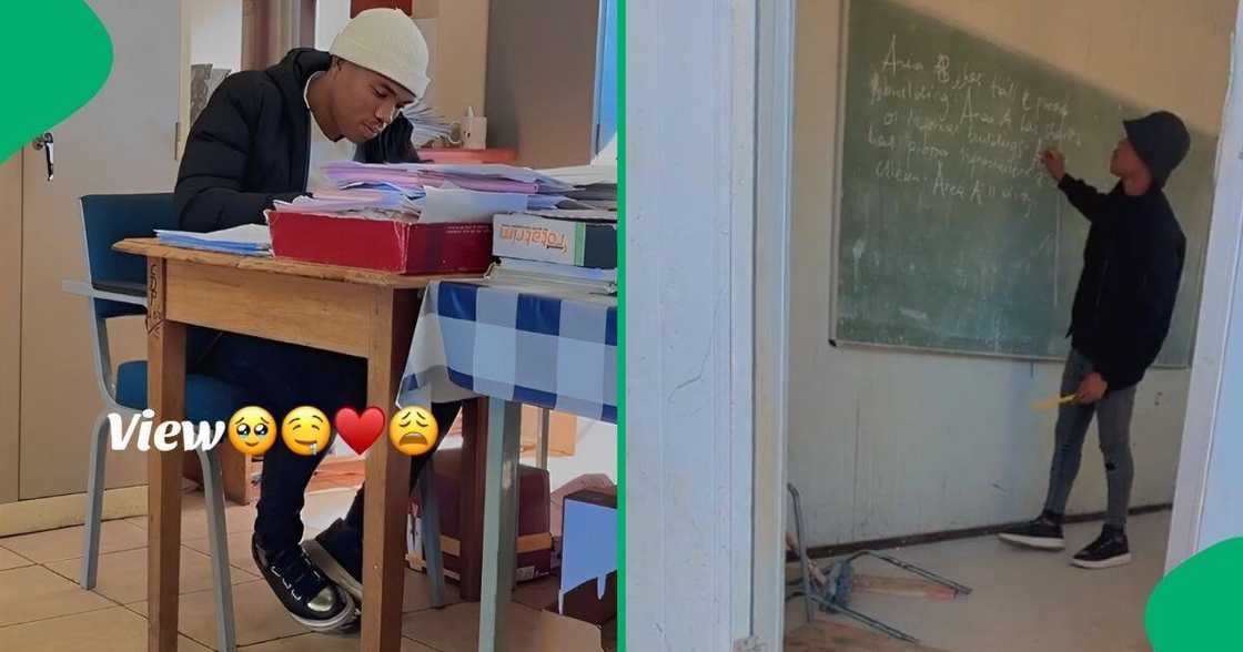 A woman on TikTok shared a video showing the advantages of working with her boyfriend A woman on TikTok shared a video showing the advantages of working with her boyfriend