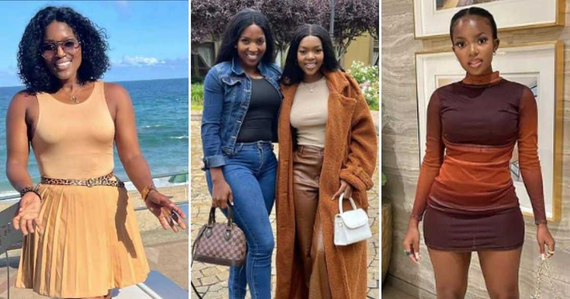 Brenda and Snikiwe Mhlongo looking hot Brenda and Snikiwe Mhlongo looking hot