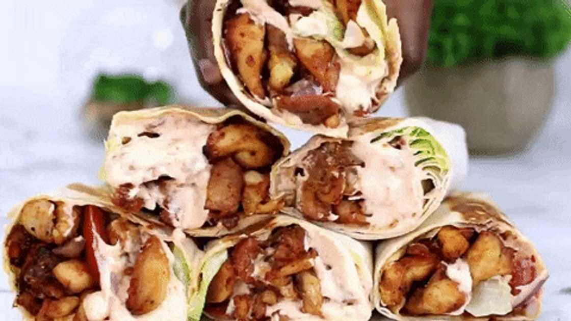 healthy chicken wrap recipes