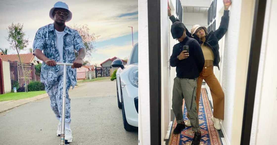 Murdah Bongz comes to the rescue after DJ Zinhle's wardrobe malfunction Murdah Bongz comes to the rescue after DJ Zinhle's wardrobe malfunction