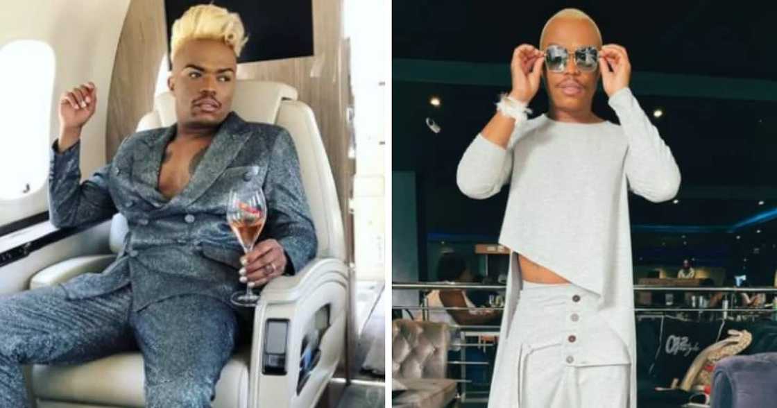 Somizi Mhlongo, Instagram, New Hairstyle, Post, Followers, Colourful, Long Hair