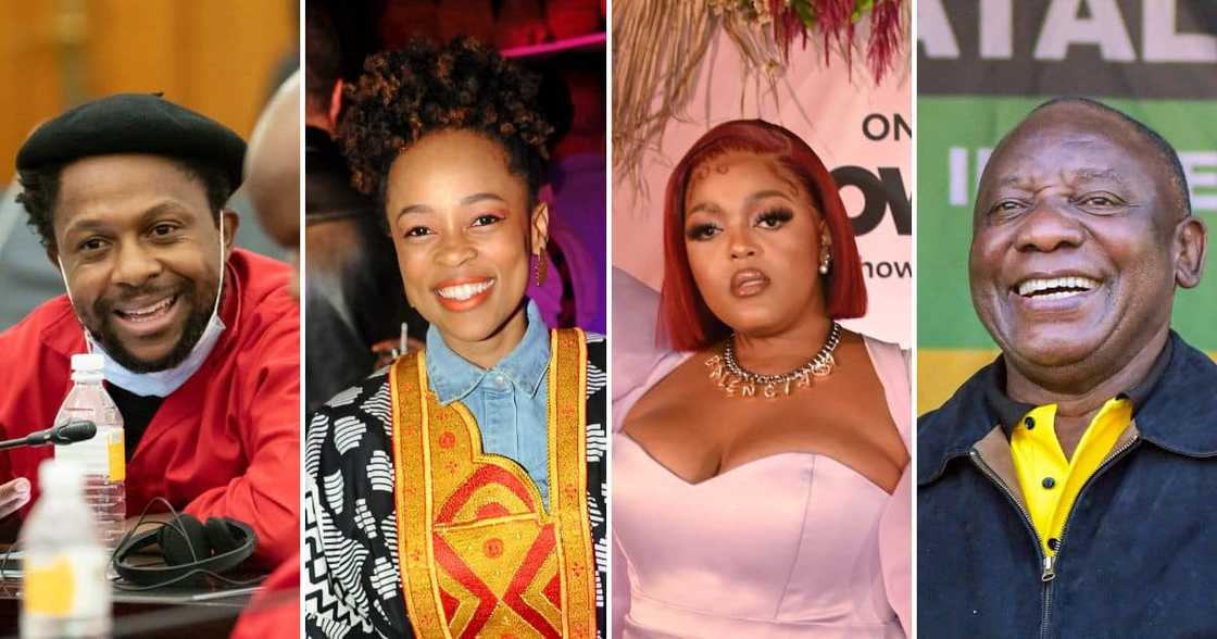 Mbuyiseni Ndlozi_Mmabatho Montsho_DBN Gogo_Cyril Ramaphosa Mbuyiseni Ndlozi_Mmabatho Montsho_DBN Gogo_Cyril Ramaphosa