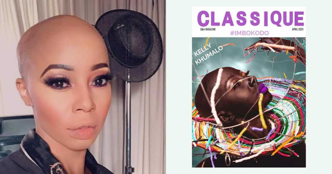 Kelly Khumalo Makes History, Features on Cover of Classique Magazine Kelly Khumalo Makes History, Features on Cover of Classique Magazine
