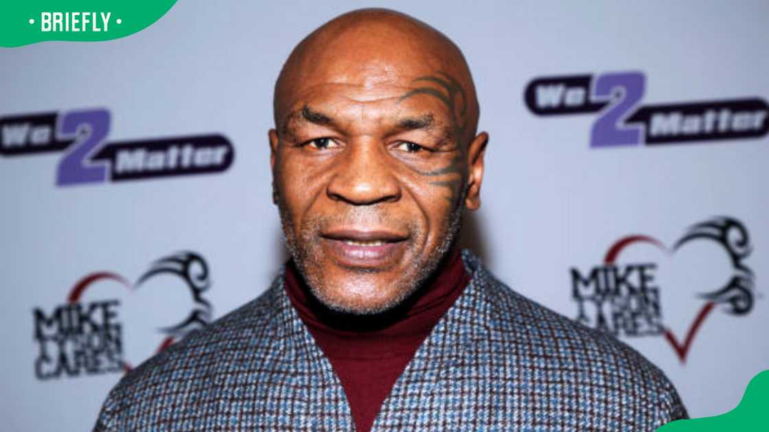 Mike Tyson at an event Mike Tyson at an event