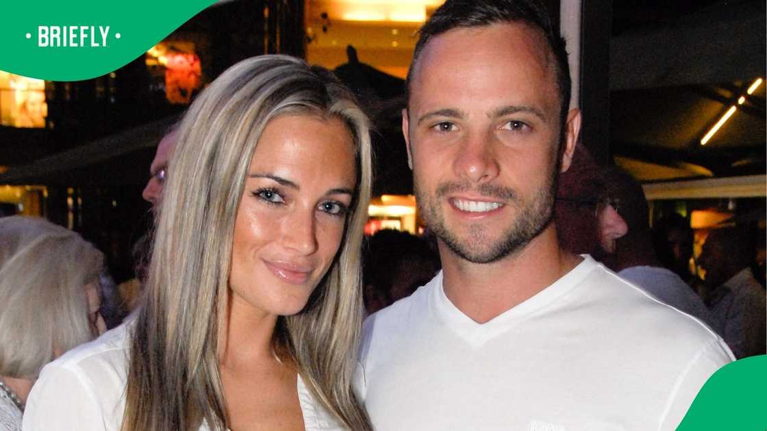Oscar Pistorius, Reeva Steenkamp, Melrose Arch, Johannesburg.