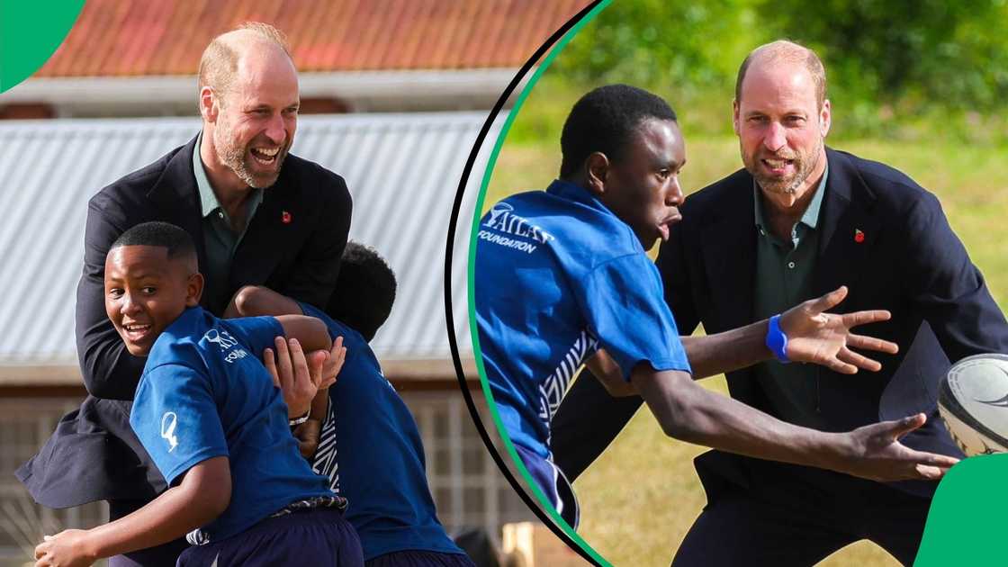 Ramaphosa welcomes Prince William to Cape Town as English royal kickstarts conservation visit Ramaphosa welcomes Prince William to Cape Town as English royal kickstarts conservation visit