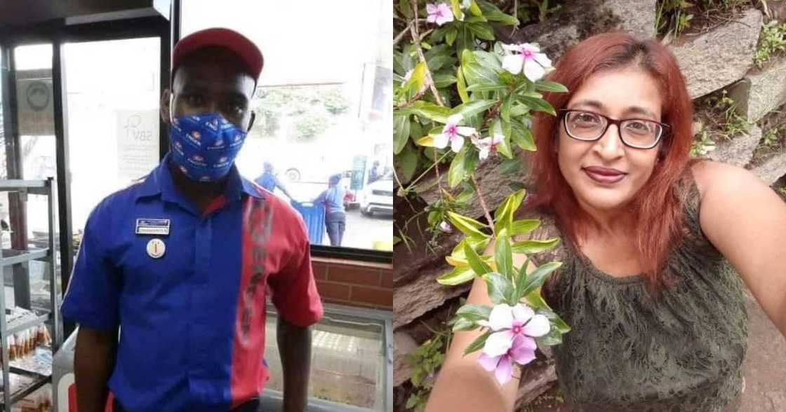 Grateful lady repays cashier's R20 loan with R200 to say thank you Grateful lady repays cashier's R20 loan with R200 to say thank you