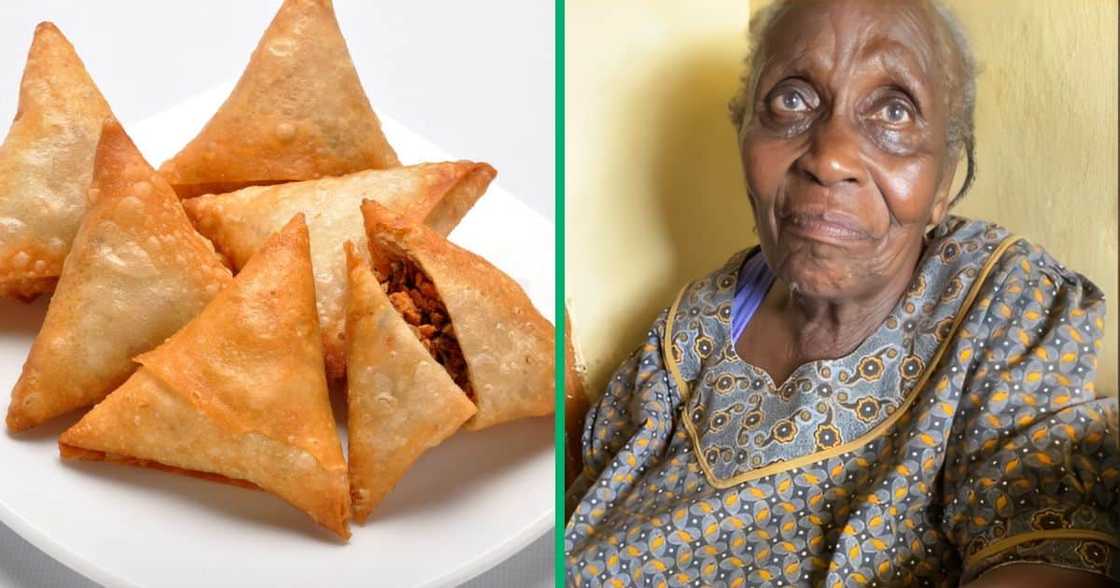 A gogo hilariously rejected her grandson's samoosas and asked for KFC instead A gogo hilariously rejected her grandson's samoosas and asked for KFC instead