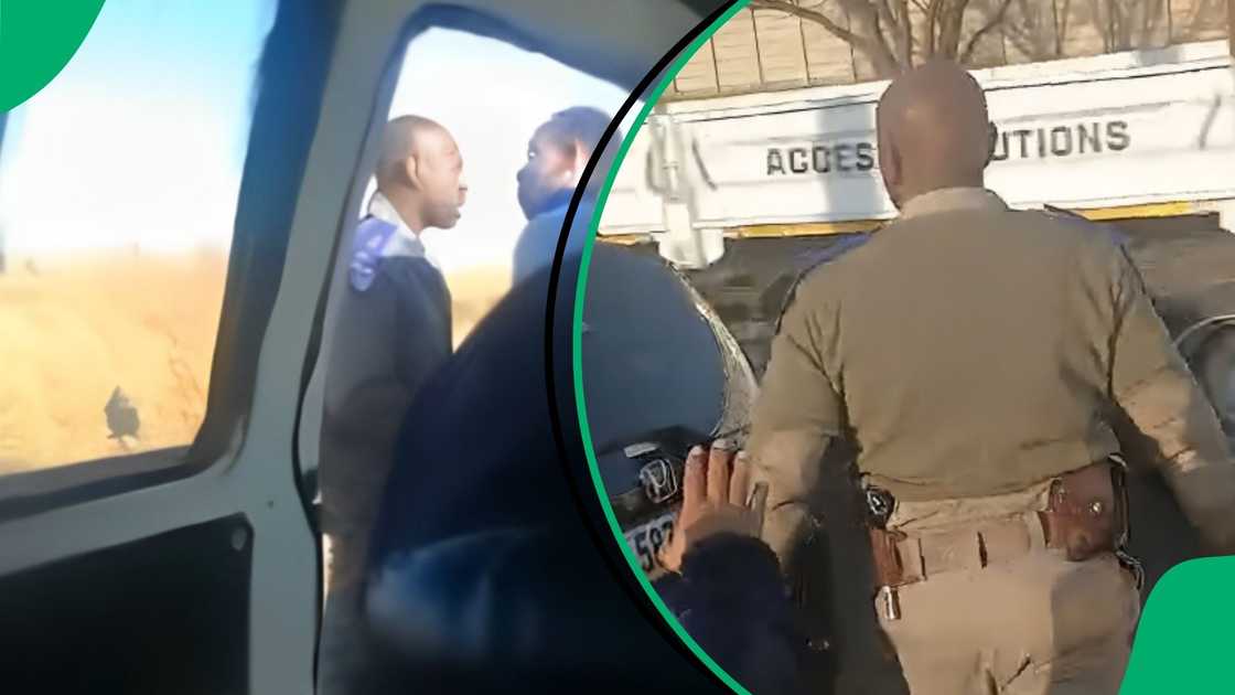Mzansi digs up videos alleging to show a Gauteng traffic cop terrorising citizens Mzansi digs up videos alleging to show a Gauteng traffic cop terrorising citizens