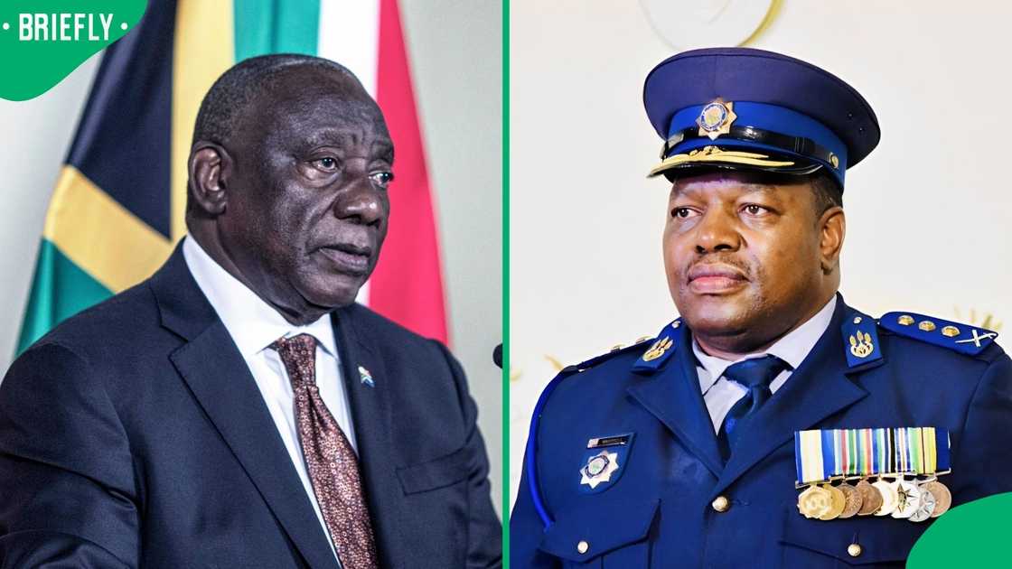 Cyril Ramaphosa broke his silence on General Fannie Masemola's status