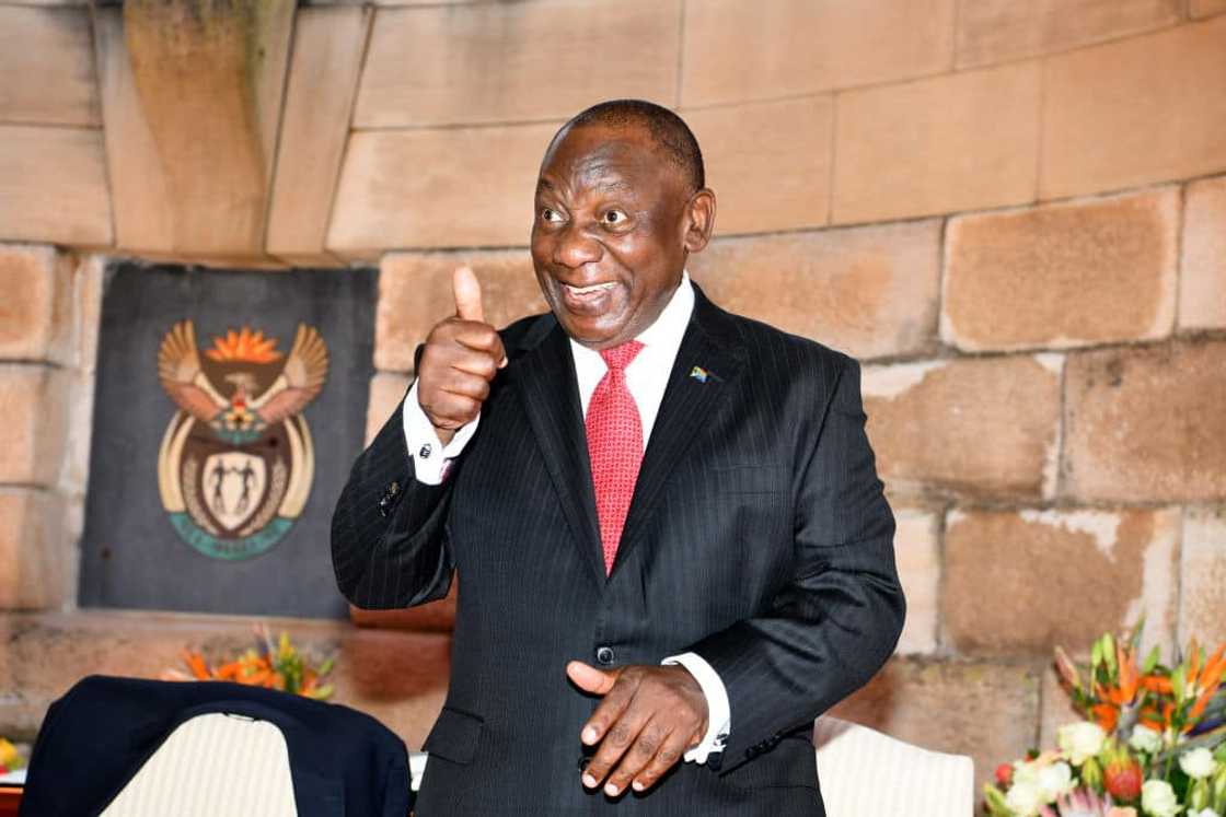 President Cyril Ramaphosa. President Cyril Ramaphosa.
