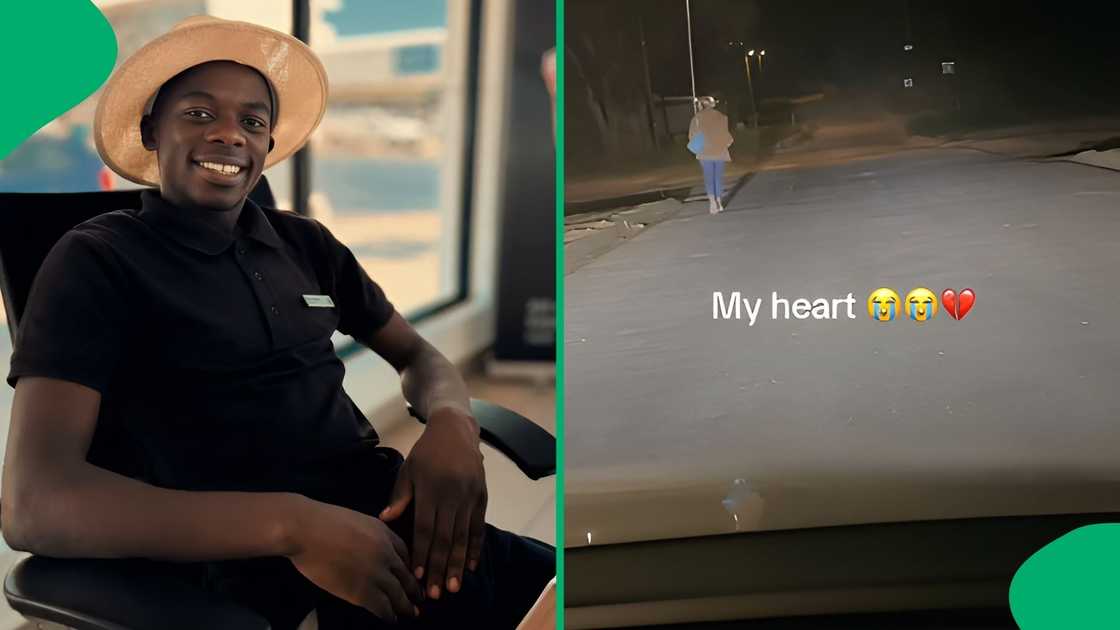 Social media users praised the man for his kindness