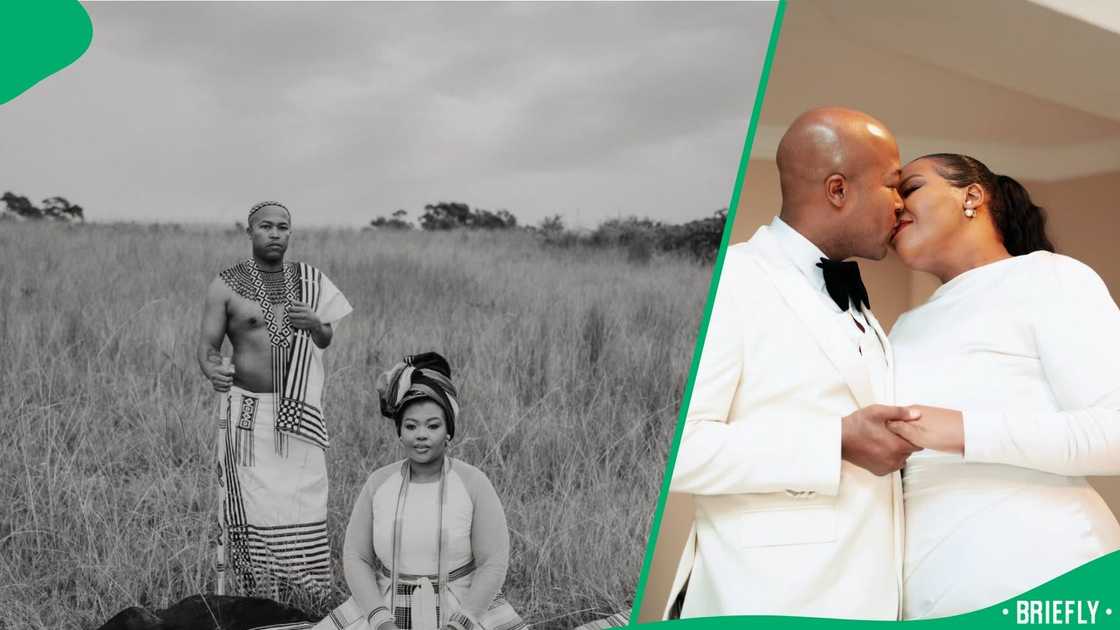 Anele Mdoda and Buzza James are going to get married. Anele Mdoda and Buzza James are going to get married.