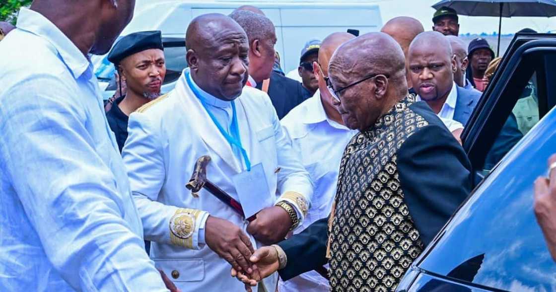 Members of the All African Alliance Movement met Jacob Zuma Members of the All African Alliance Movement met Jacob Zuma
