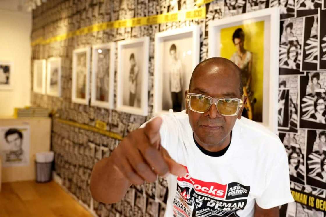 Morris made his name photographing reggae legend Bob Marley Morris made his name photographing reggae legend Bob Marley