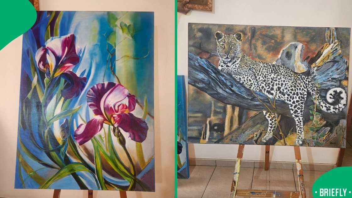 Kanti Narsing Soma's oil paintings. Kanti Narsing Soma's oil paintings.