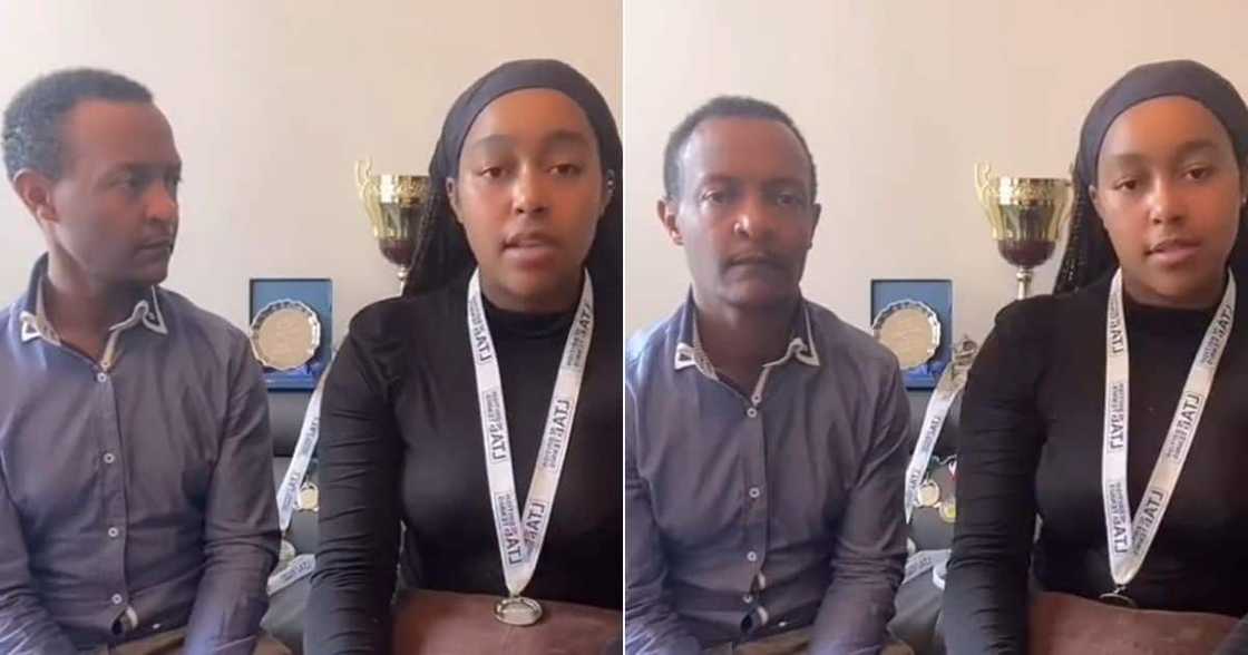 TikTok creator with dad TikTok creator with dad