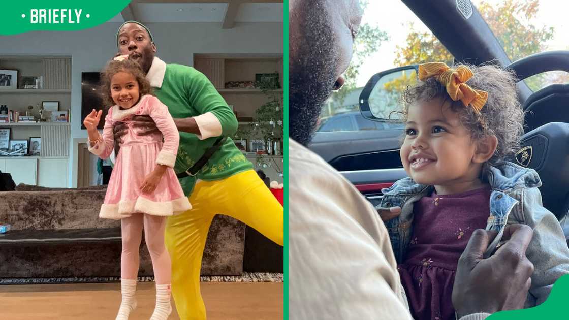 Lamorne Morris and his daughter Lamorne Morris and his daughter