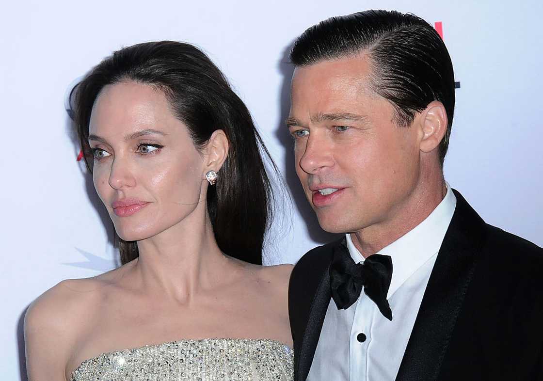 Angelina Jolie and Brad Pitt at TCL Chinese 6 Theatres