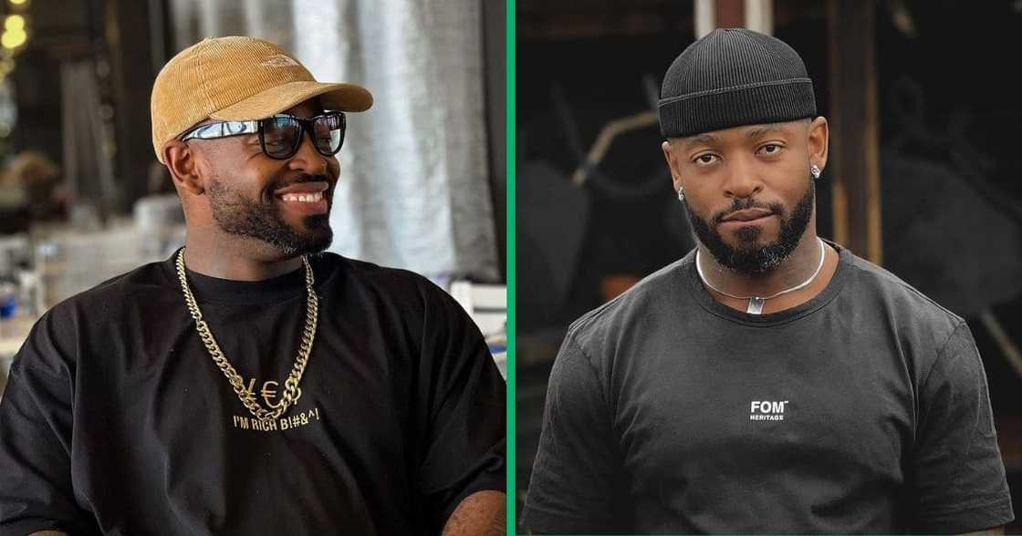 Prince Kaybee showed off his customised Mercedes-Benz Prince Kaybee showed off his customised Mercedes-Benz