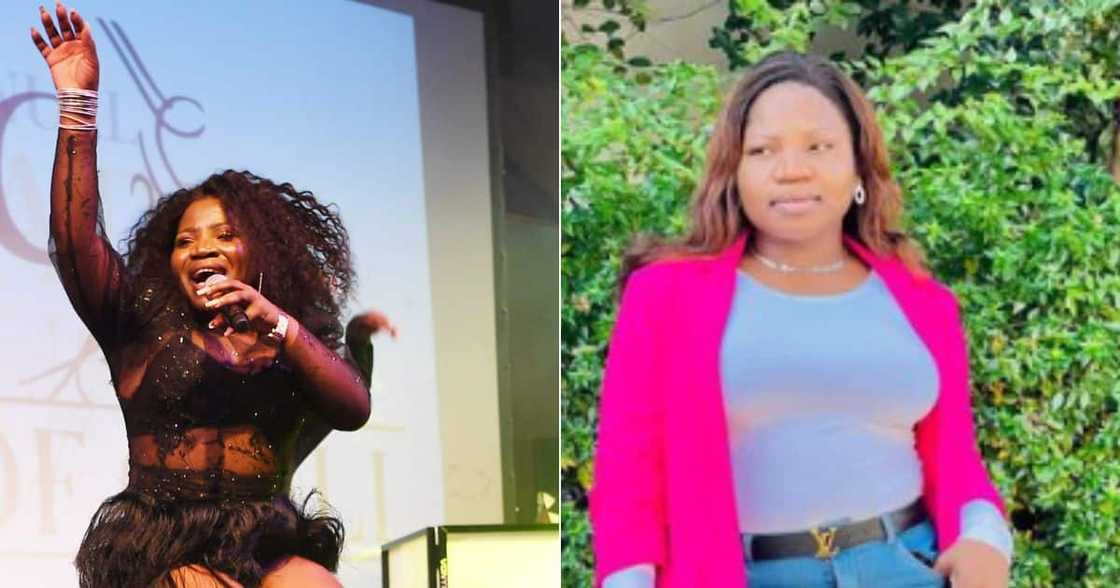 Makhadzi, performer, hit head, Makhadzi head hits speaker, musician, swaziland Makhadzi, performer, hit head, Makhadzi head hits speaker, musician, swaziland