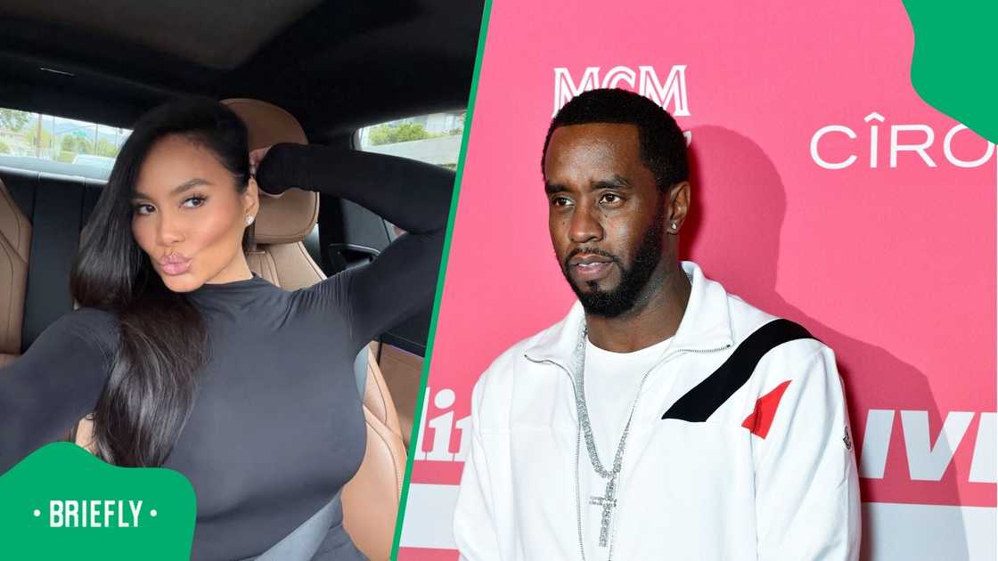 50 Cent's baby mama breaks silence on leaked video with Diddy and another man