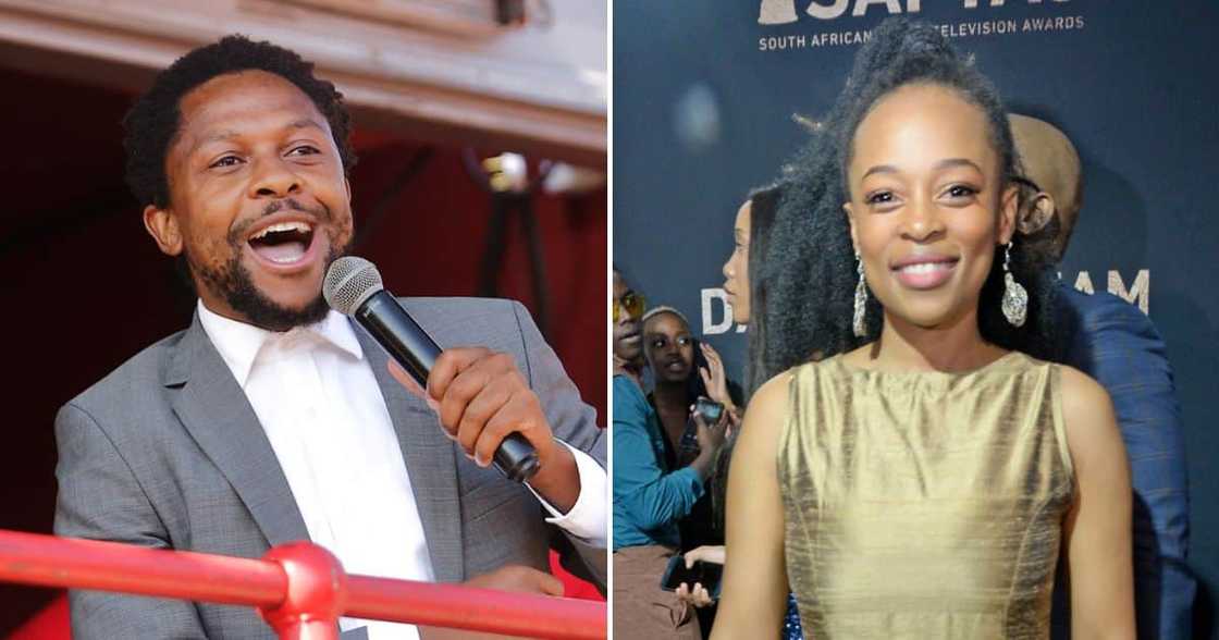 Mbuyiseni Ndlozi & Mmabatho Montsho Mbuyiseni Ndlozi & Mmabatho Montsho