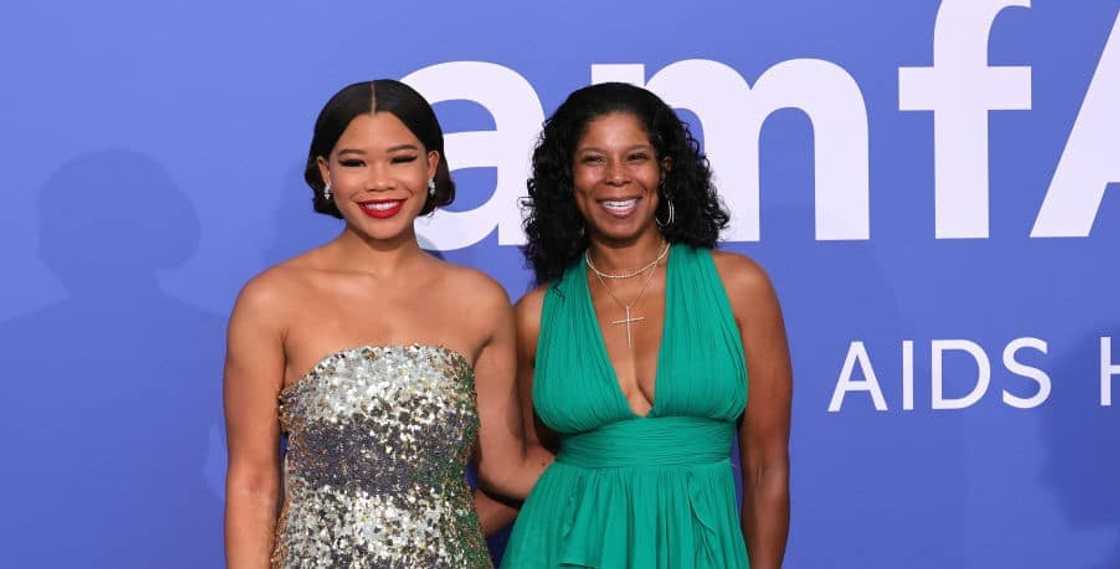 storm reid's mom