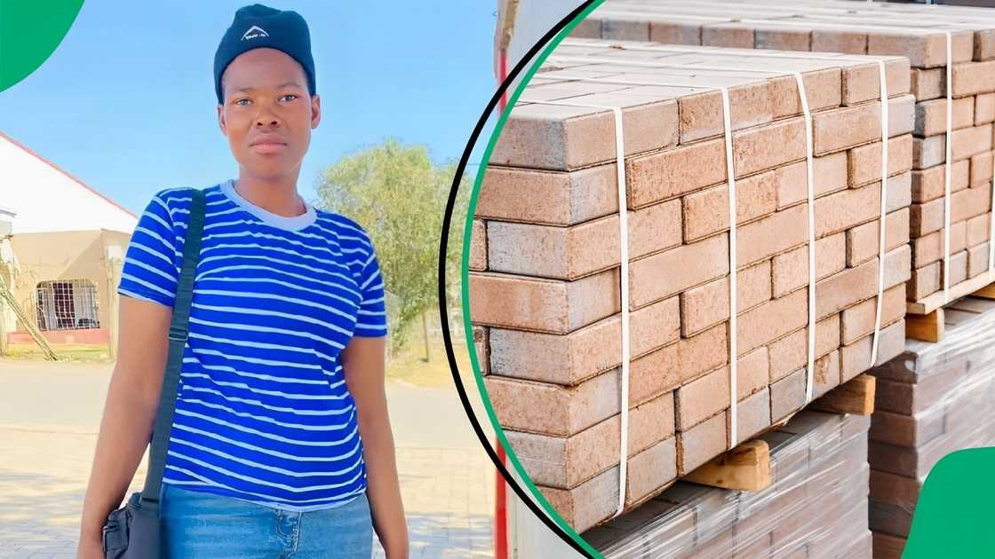 A Mzansi woman used her basic salary to build a house