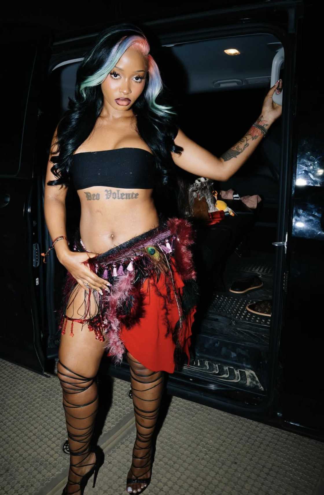 Uncle Waffles' fans called out the Wireless Festival Uncle Waffles' fans called out the Wireless Festival