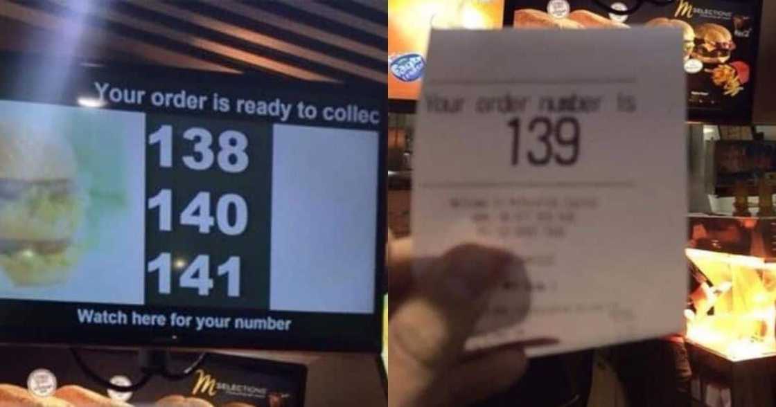 Fast food restaurant, predicament, number skipped, Mzansi lol Fast food restaurant, predicament, number skipped, Mzansi lol