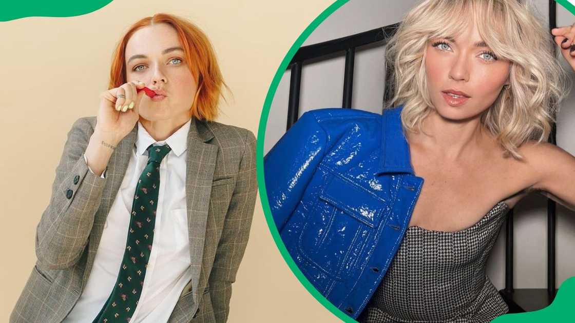 Jess Bush at a photoshoot Jess Bush at a photoshoot