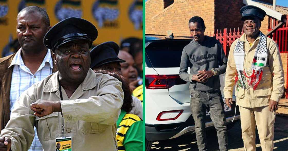 Solly Moholo helps homeless man with singing talent Solly Moholo helps homeless man with singing talent