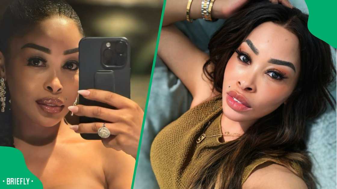Khanyi Mbau has undergone multiple surgeries. Khanyi Mbau has undergone multiple surgeries.