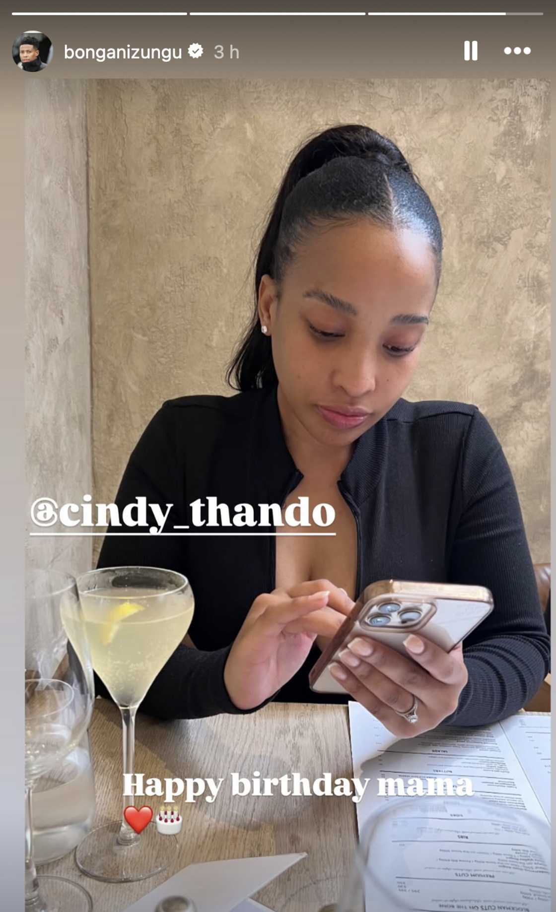 Bongani Zungu celebrated his fiancée's birthday Bongani Zungu celebrated his fiancée's birthday