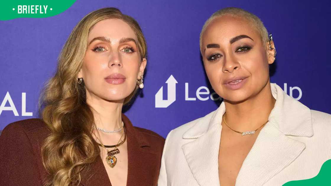 Miranda and Raven-Symoné at an event Miranda and Raven-Symoné at an event