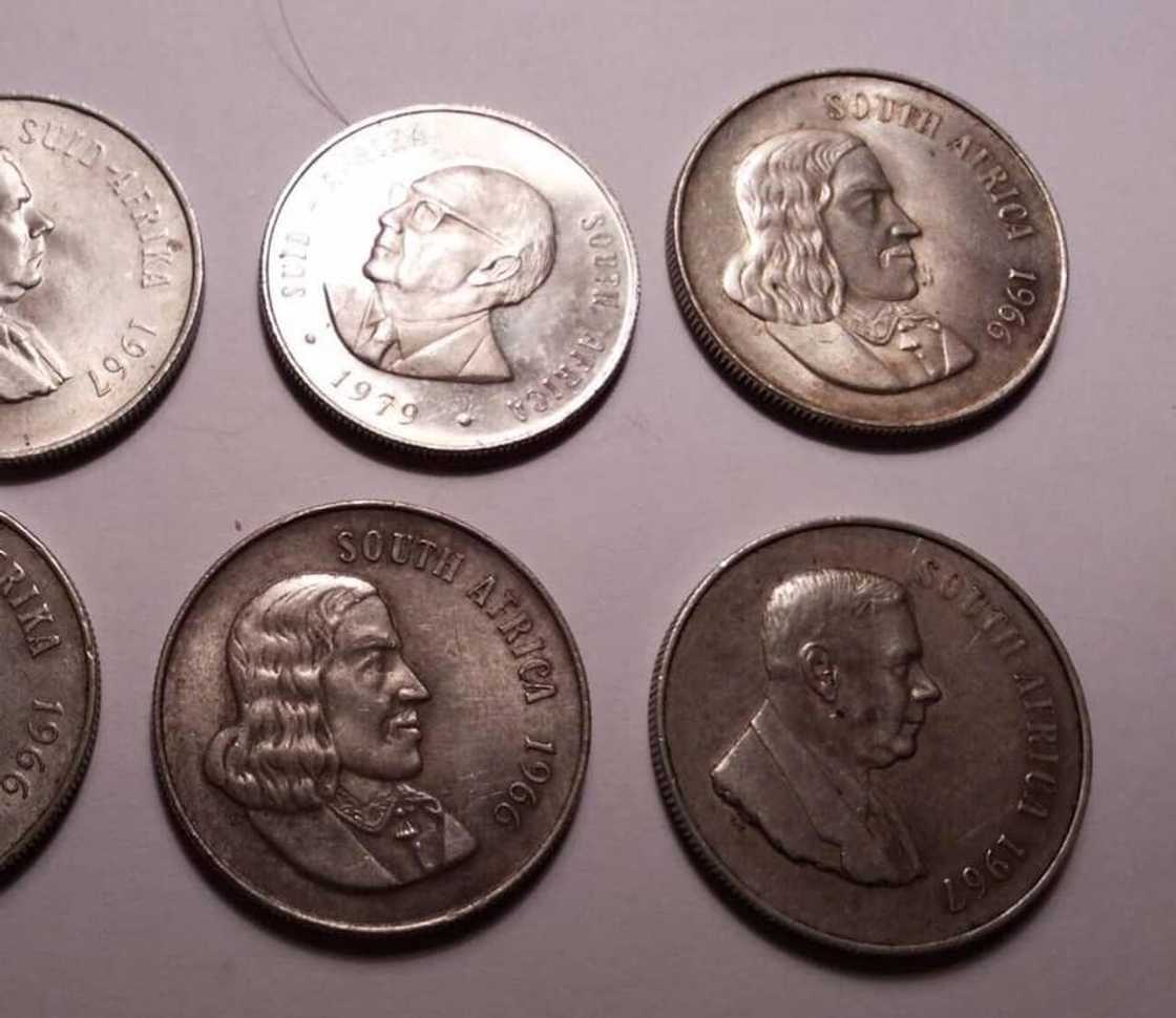 Which old South African coins are valuable?