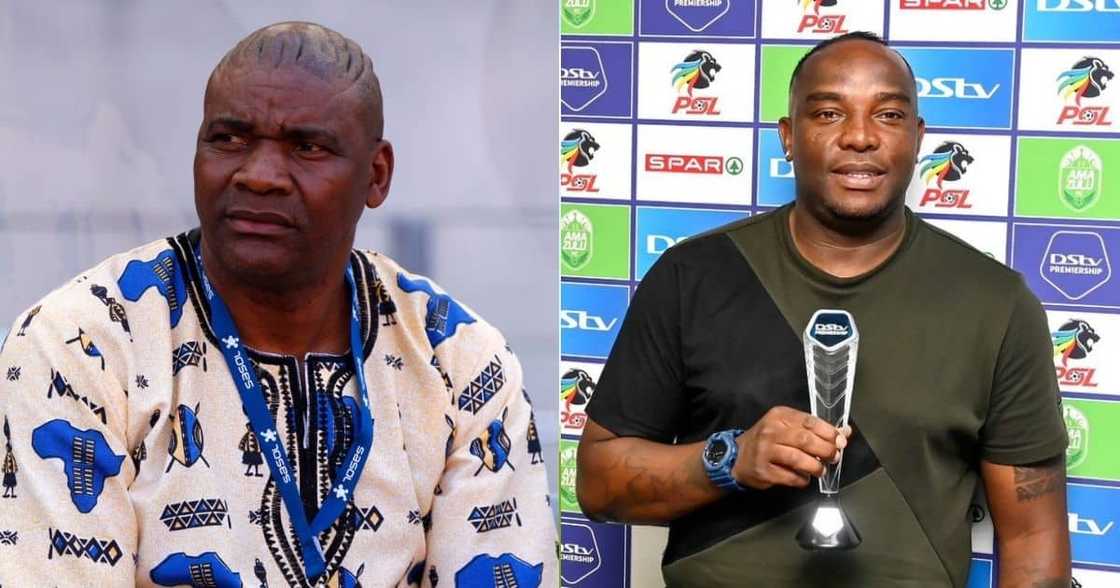 Former Bafana Bafana coach Clive Barker says Benni McCarthy should replace Molefi Ntseki. Image: Michael Sheehan AFP a Getty/Twitter