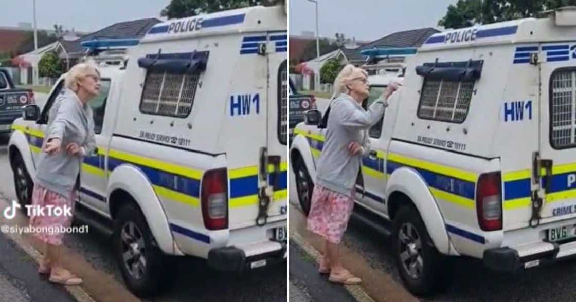 Old white lady speaks with perfect xhosa accent Old white lady speaks with perfect xhosa accent