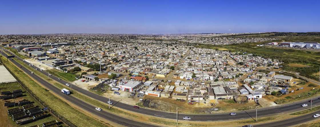 Thembisa Township in Johannesburg Thembisa Township in Johannesburg