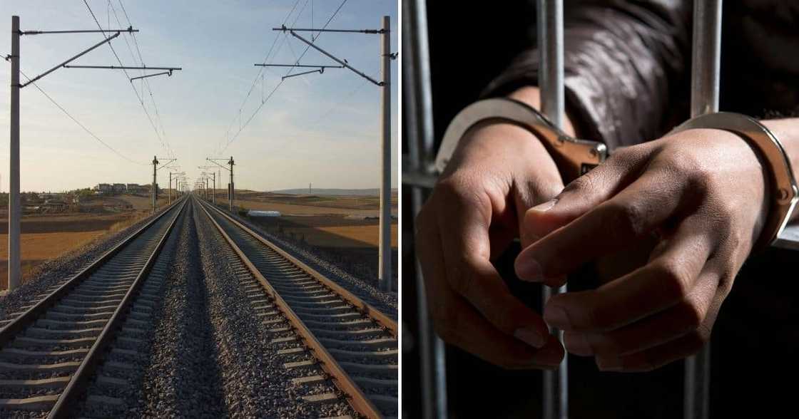 Zimbabwean national, sentenced, six years, stole railway tracks, R132k, illegal immigrant, court Zimbabwean national, sentenced, six years, stole railway tracks, R132k, illegal immigrant, court