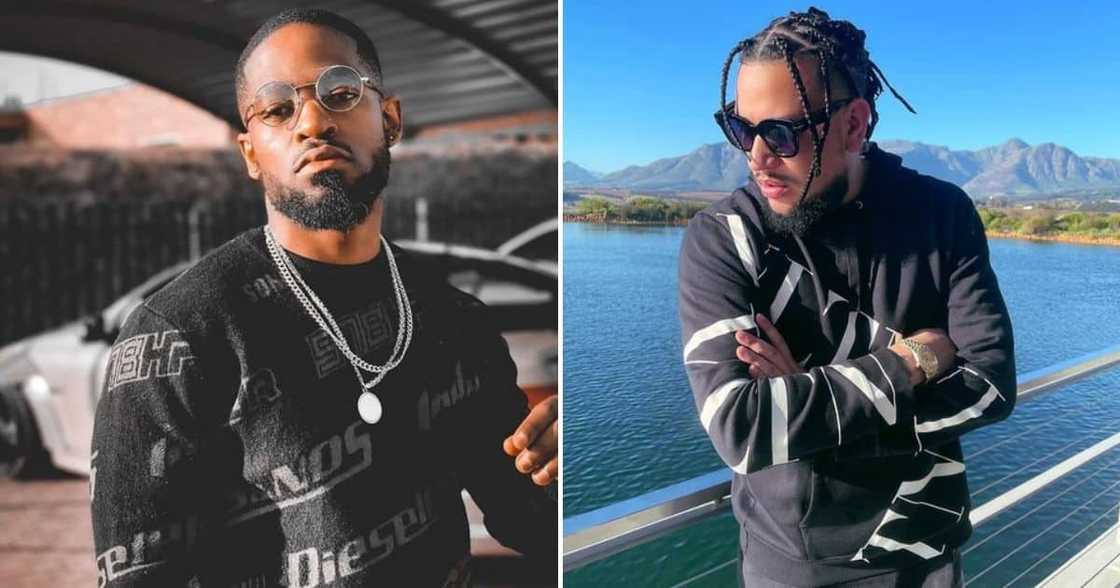 Prince Kaybee was friends with AKA Prince Kaybee was friends with AKA
