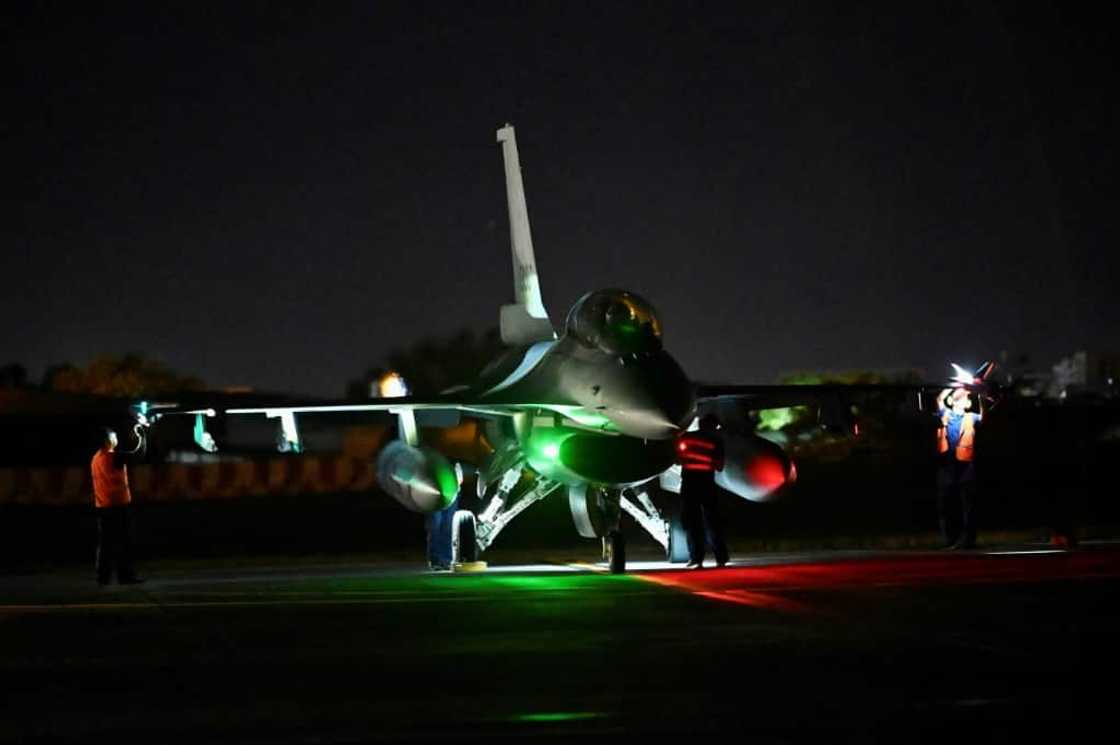Taiwan has staged its own drills simulating a defence against invasion and has displayed its most advanced fighter jet Taiwan has staged its own drills simulating a defence against invasion and has displayed its most advanced fighter jet