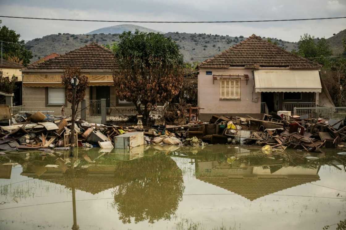 The deluge caused by Storm Daniel destroyed roads and bridges, drowned tens of thousands of farm animals and left 17 people dead The deluge caused by Storm Daniel destroyed roads and bridges, drowned tens of thousands of farm animals and left 17 people dead