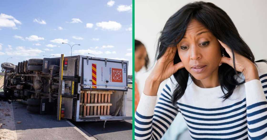 Residents looted an alcohol truck in Mthatha in the Eastern Cape during a taxi strike Residents looted an alcohol truck in Mthatha in the Eastern Cape during a taxi strike