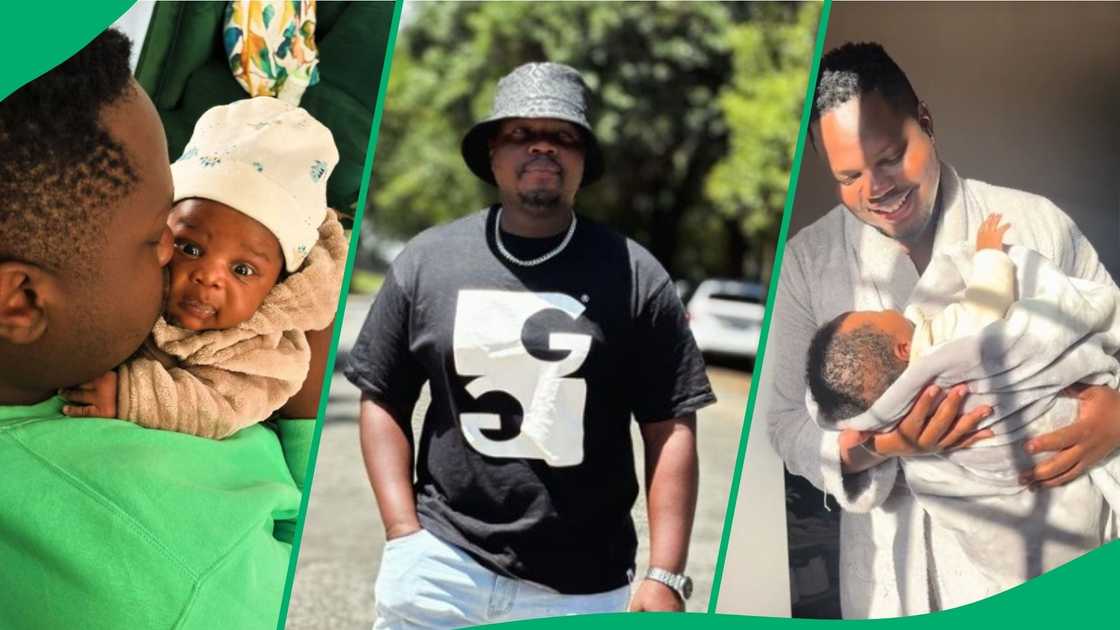 Mzansi baddies swoon over daddy-son duo