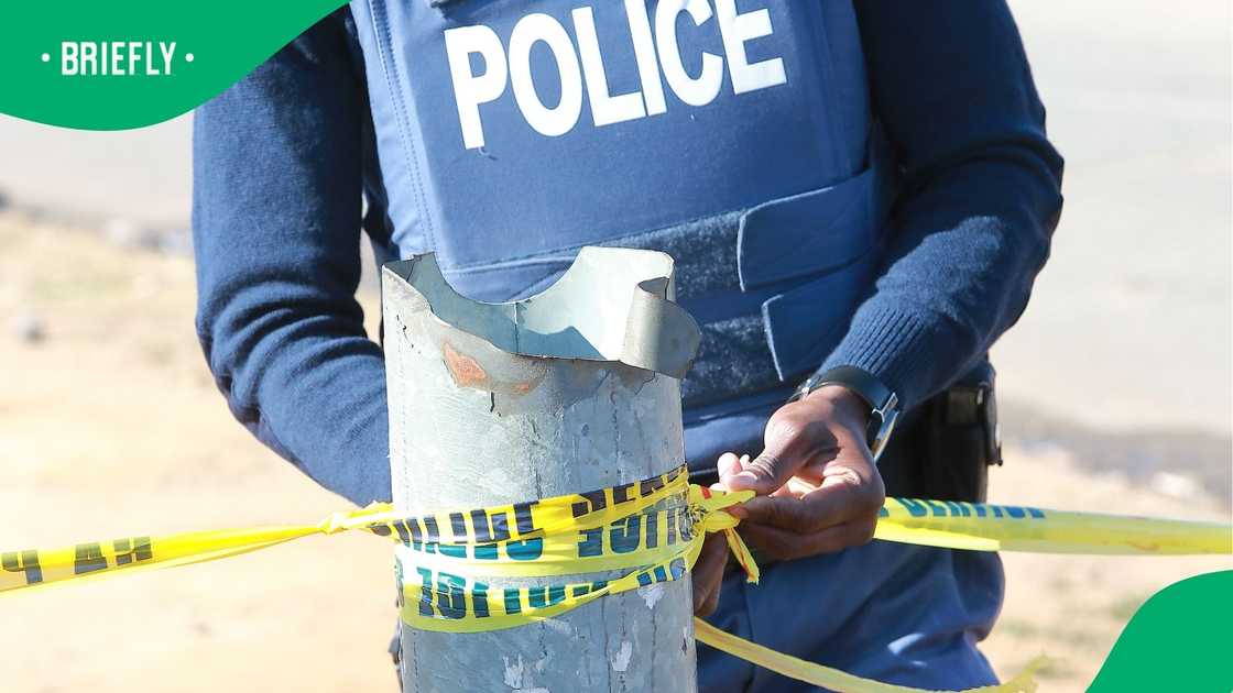The suspected drug dealer was taken in for questioning The suspected drug dealer was taken in for questioning